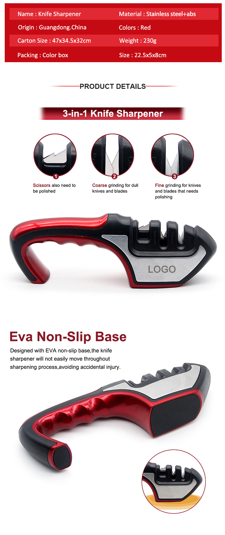 manual knife sharpener