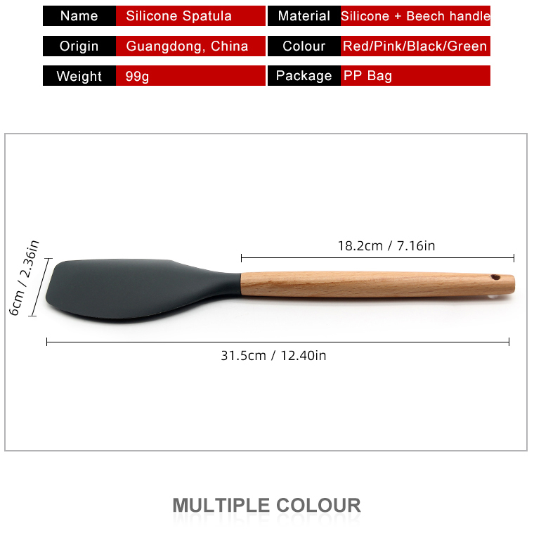 silicone cake spatula