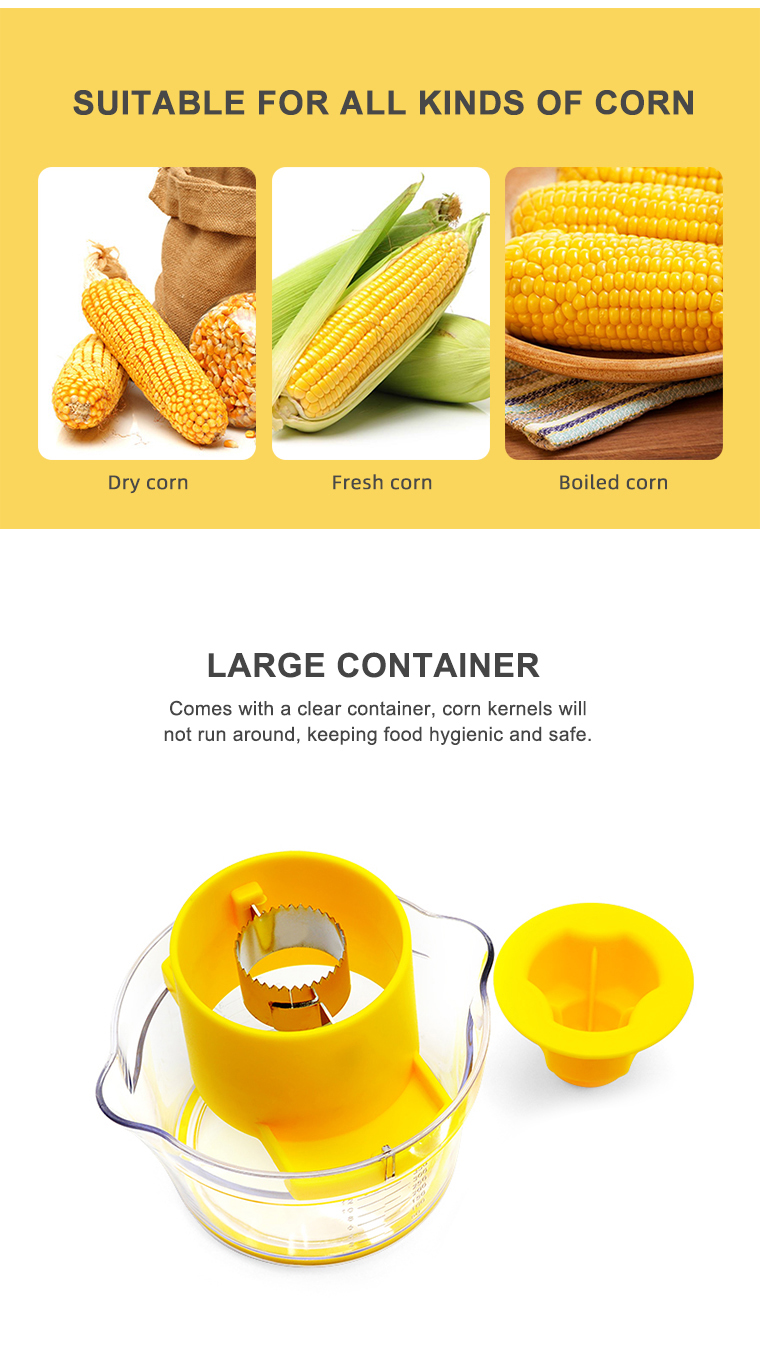 Corn Peeler Kernel Remover
