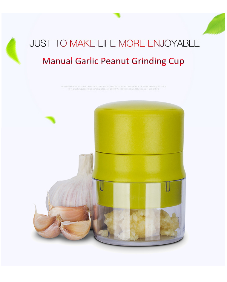 garlic grinding
