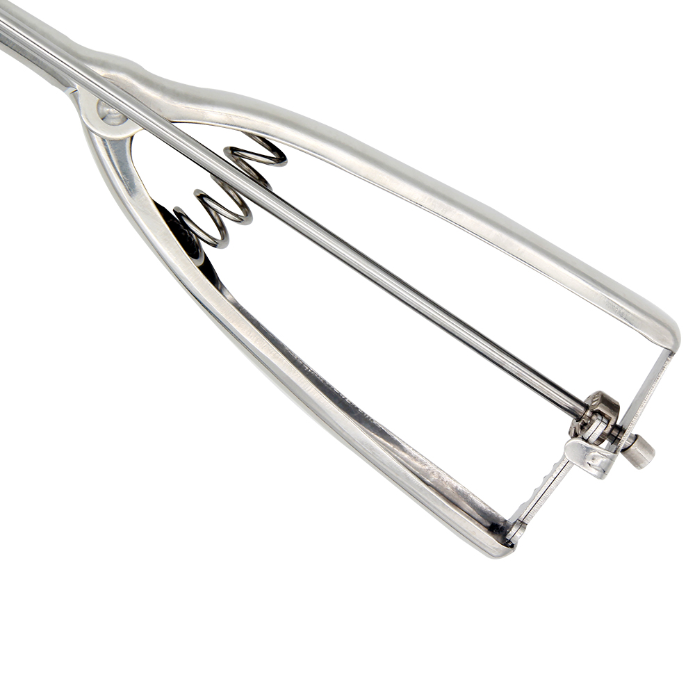 stainless steel ice cream scoop