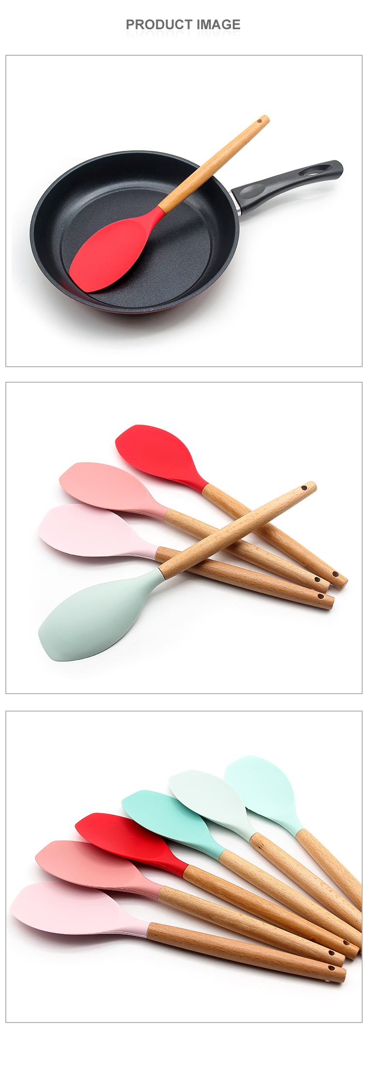 silicone spatula and spoon