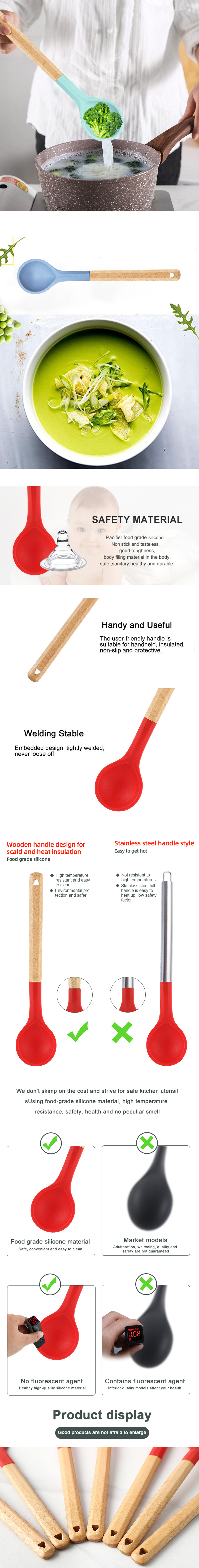 silicone spoon