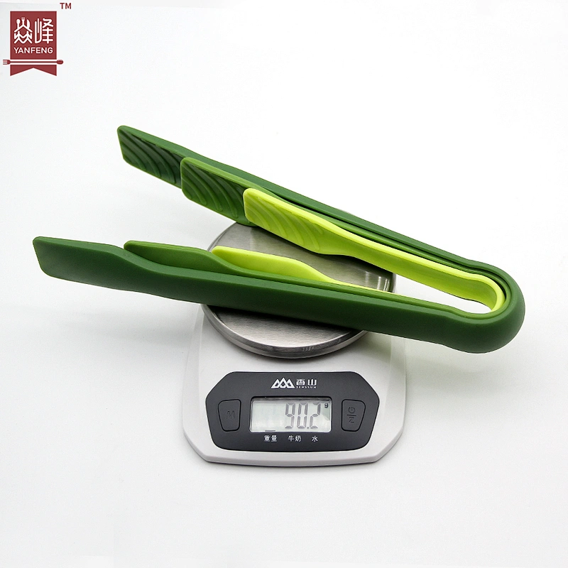 YF High Quality Plastic Food Serving Tongs Multi Usage Kitchen Gadgets Plastic Bread Salad Food Tongs