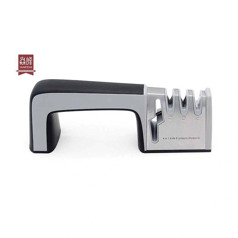 New Arrival Professional Smart Kitchen Tool 4 in 1 Mini Knife Sharpener with 4 Stage