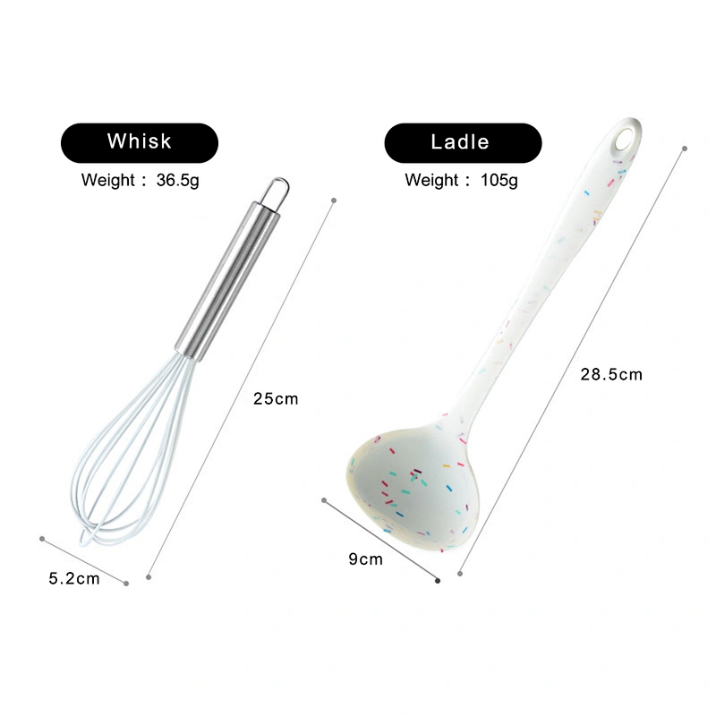 Home and Kitchen Accessories Silicone Kitchenware utensils set Baking Cooking Tools Silicone Kitchen Utensils Set