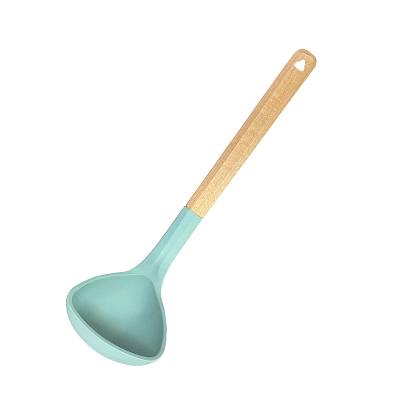 Kitchen Utensil Set Silicone Soup Ladle Kitchen Cooking Serving Spoon High Heat Resistant Silicone Kitchen Ladle