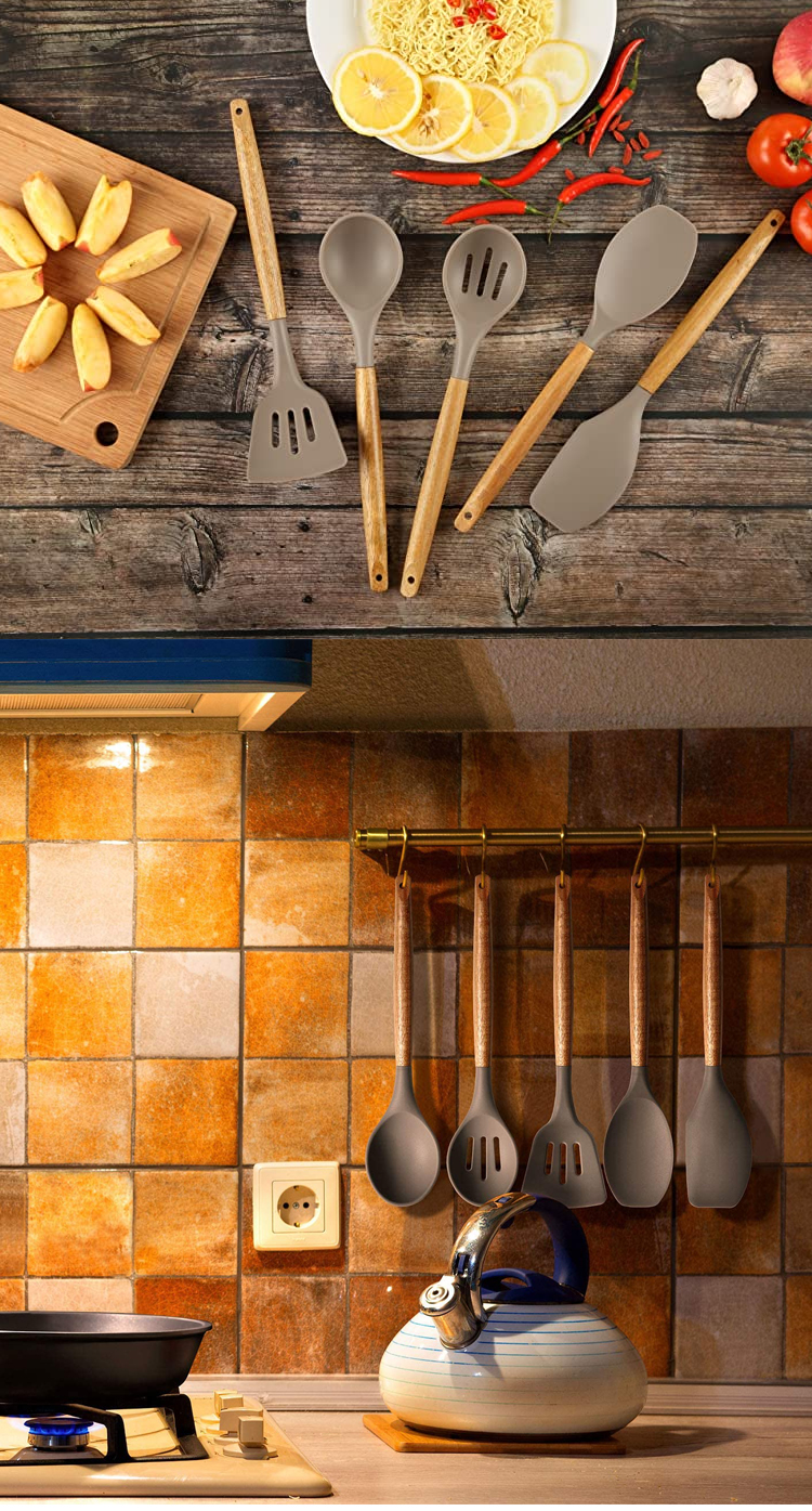 kitchen utensils silicone