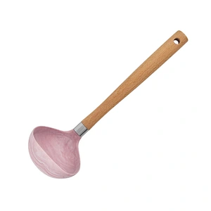 Camping CookWare Kitchen Accessories cooking utensil Tools Set Silicone Kitchen Utensils set with Wooden handle