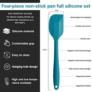 Spatula Silicone Heat Resistant mini Silicone spatula set cookware sets Silicone Baking Spatula Cooking Utensil Set