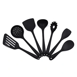 7Piece silicone kitchen accessories utensils set Heat-Resistant Non-Stick Cookware Sets Silicone Kitchen Cooking Utensils set