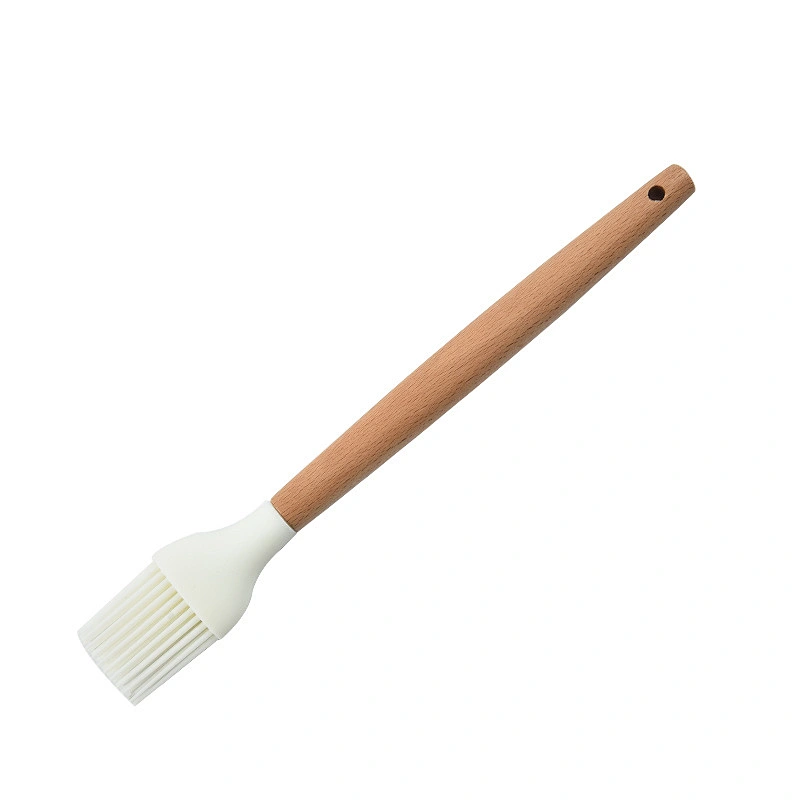 amazon top seller silicone kitchen utensils tool set cookware sets silicone cooking utensils with Wooden Handles