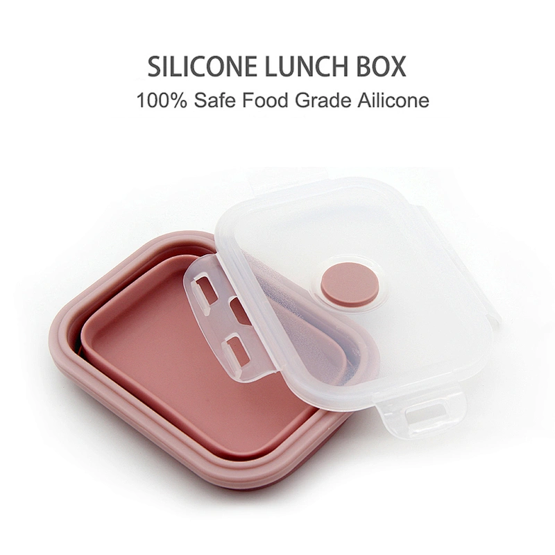 OEM Factory Amazon Ebay Supply Food Grade Material Lunch Box Silicone