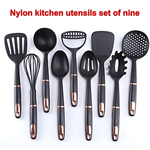 Kitchen Accessories Nylon Pasta Fork Turner Spoon Ladle Spatula Shovel Nylon Kitchen Cookware Tools Kitchen Cooking Utensils Set