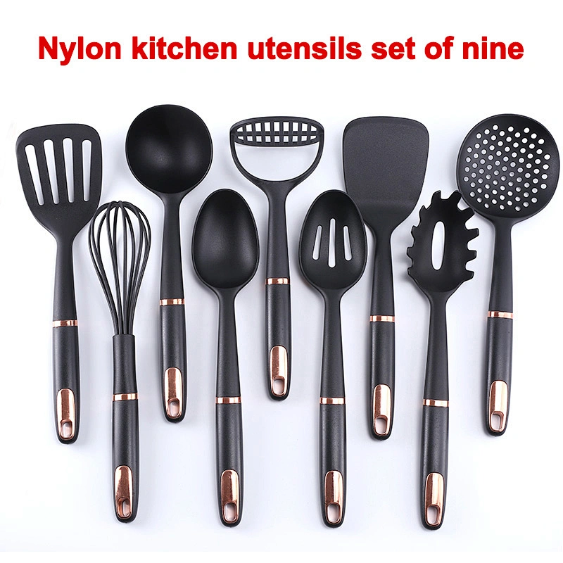 Kitchen Accessories Nylon Pasta Fork Turner Spoon Ladle Spatula Shovel Nylon Kitchen Cookware Tools Kitchen Cooking Utensils Set
