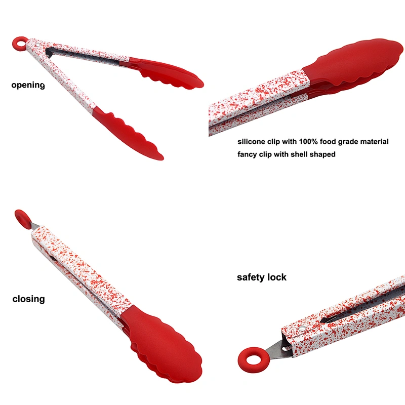 Food Grade Kitchen Tool Student Baking Food Tong Tool Kids Food Clip