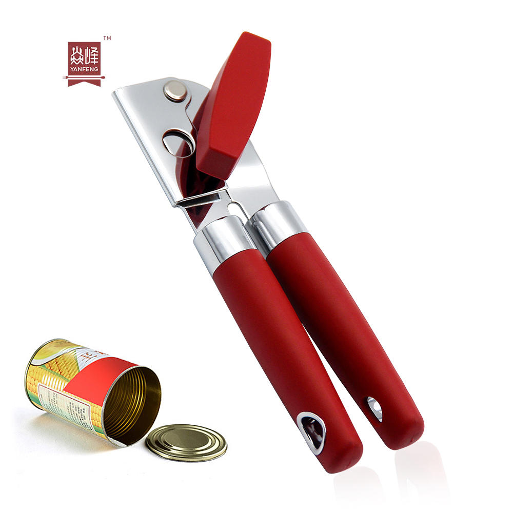 YF New Design Gadgets Safety Can Opener for Tin Jar Custom Logo Smart Manual Can Opener