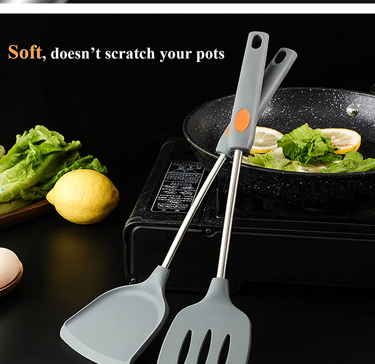 stainless steel cooking utensils set