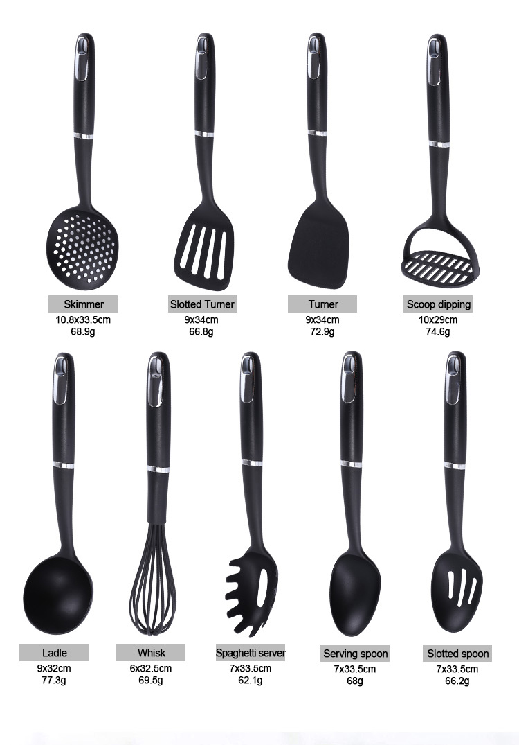 nylon cooking utensils set