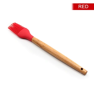 Heat Resistant Kitchen Silicone Oil Brush Silicone Pastry Basting BBQ Sauce Cooking Oil Brush Cooking Baking Scrub Brush