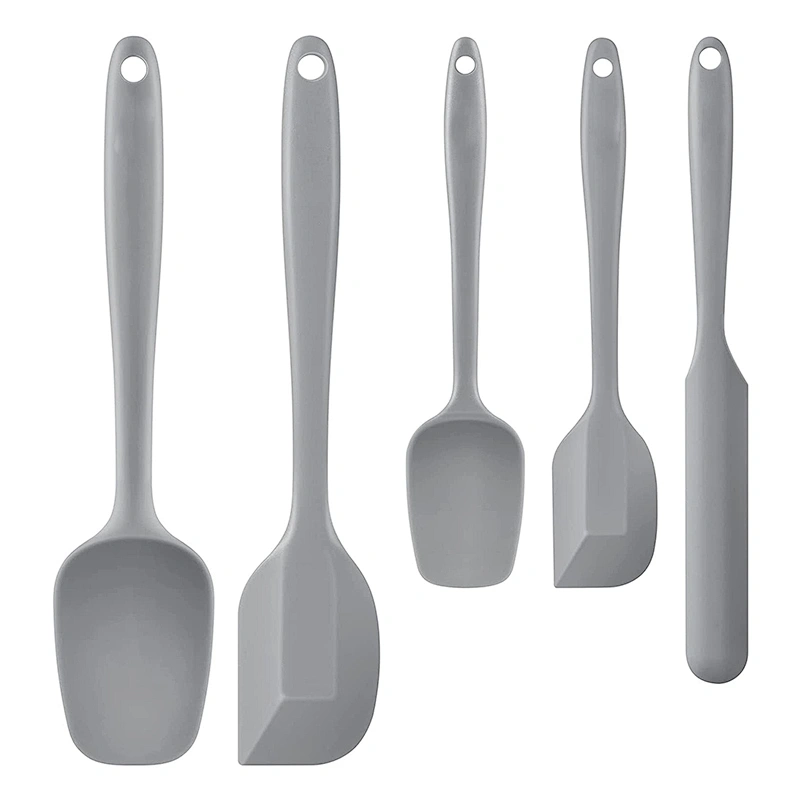 5 pcs Food Grade Silicone kitchen spatula for Baking silicone kitchen accessories Heat Resistant silicone spatula set