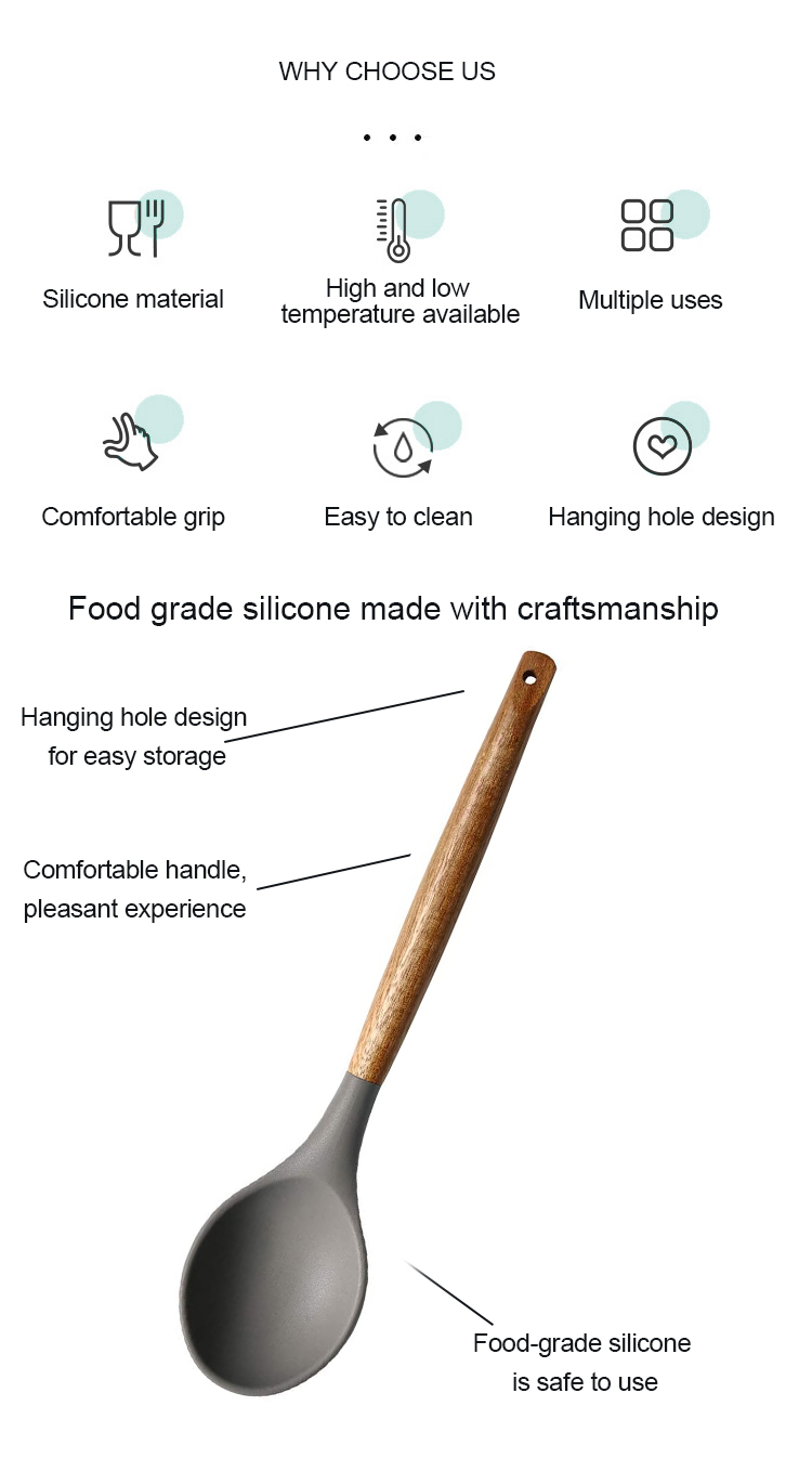 kitchen utensils silicone