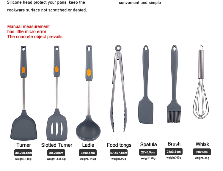 stainless steel cooking utensils set