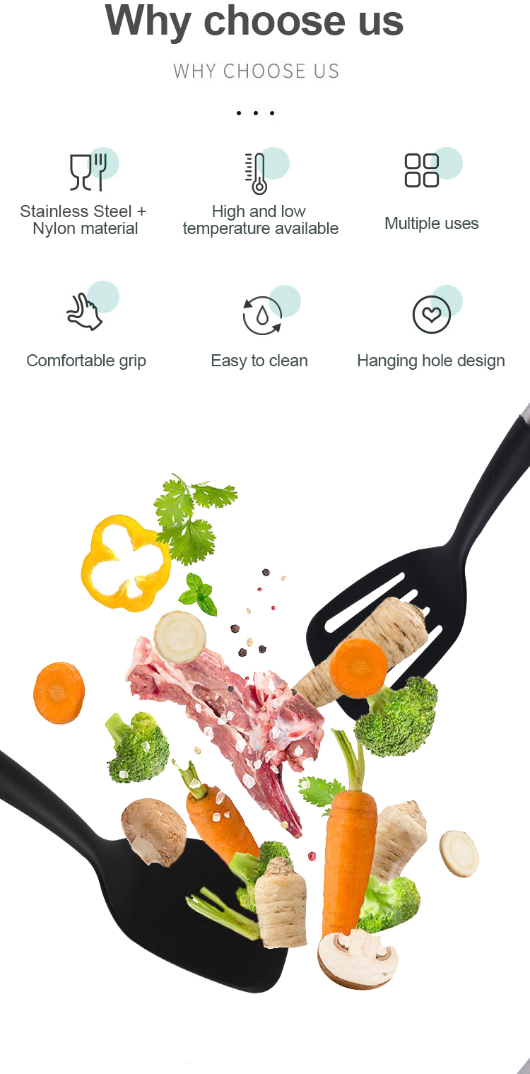 nylon cooking utensils set