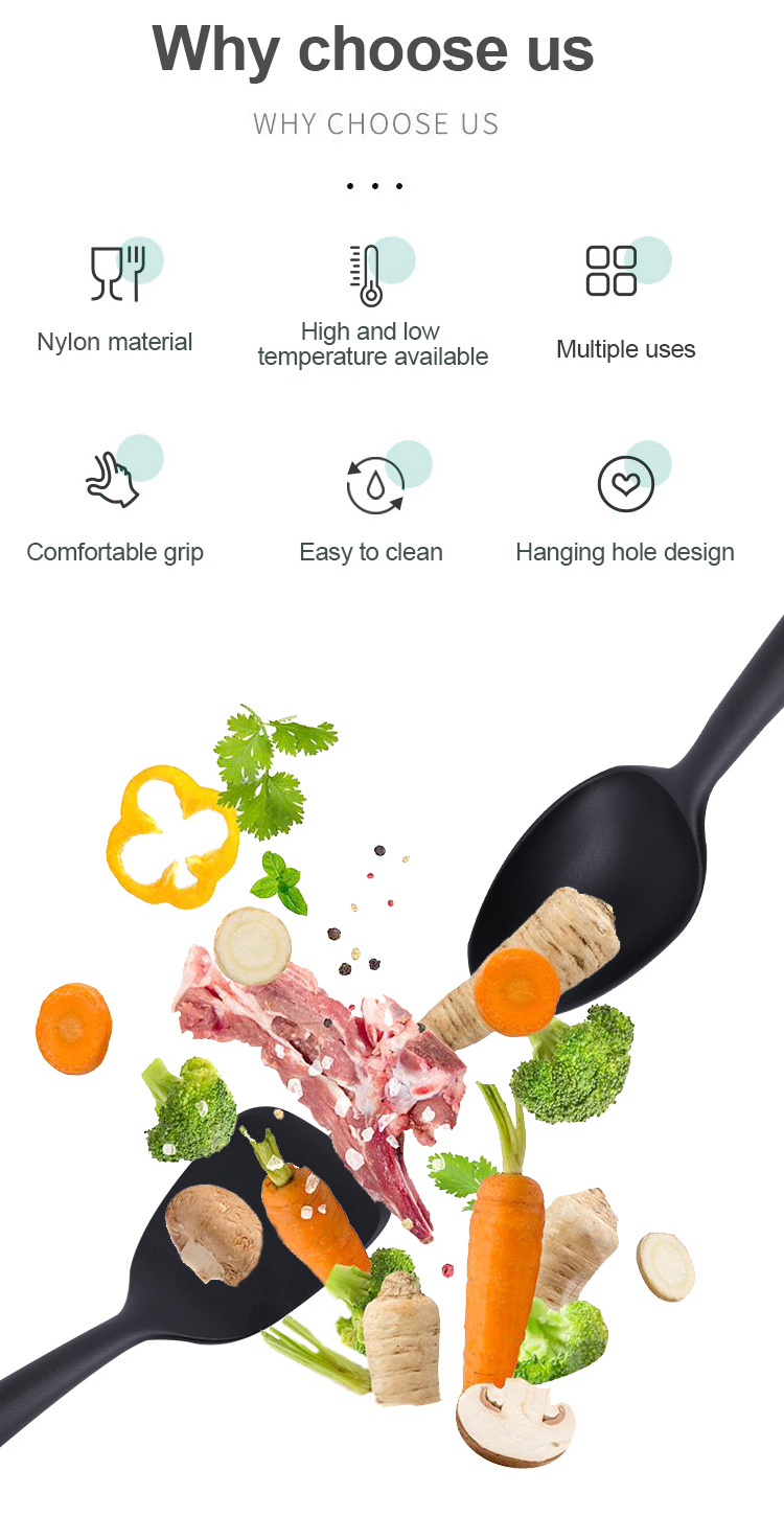 nylon cooking utensils set