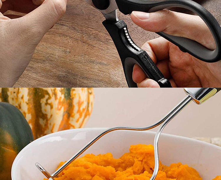 white silicone cooking utensils