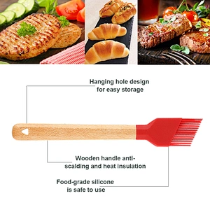 Cake Butter Bread Pastry Baking Tools Silicone Oil Basting Brush Silicone Basting Pastry Brush Oil Brushes