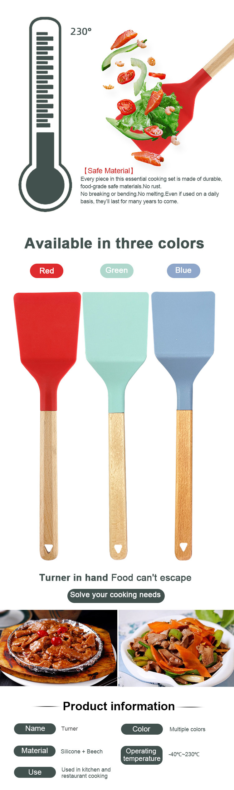 kitchen utensils turner