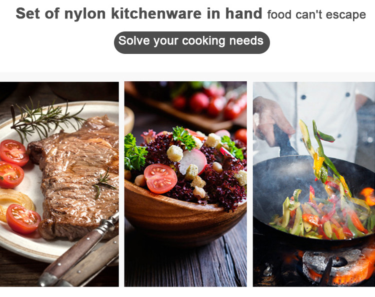 nylon cooking utensils set