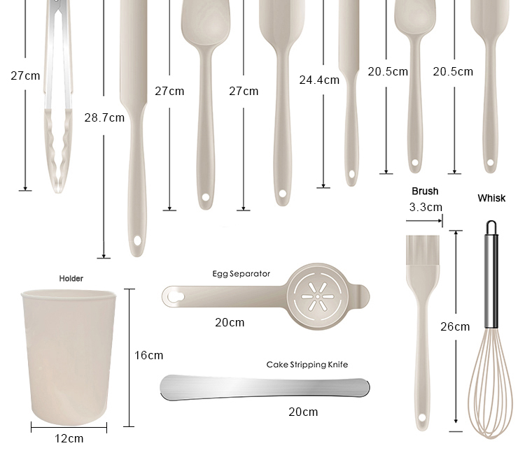 kitchen spatula set