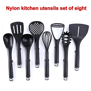 9Pcs Nylon Kitchen Cooking utensils Set baking Utensil and equipment accessories nylon kitchen utensil set