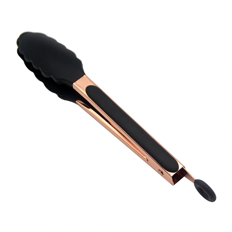 Factory Supply Food Tong BBQ Cooking Tool Stainless Steel Food Tong
