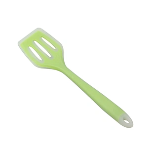 safe material kitchen utensils cooking mini silicone slotted turner