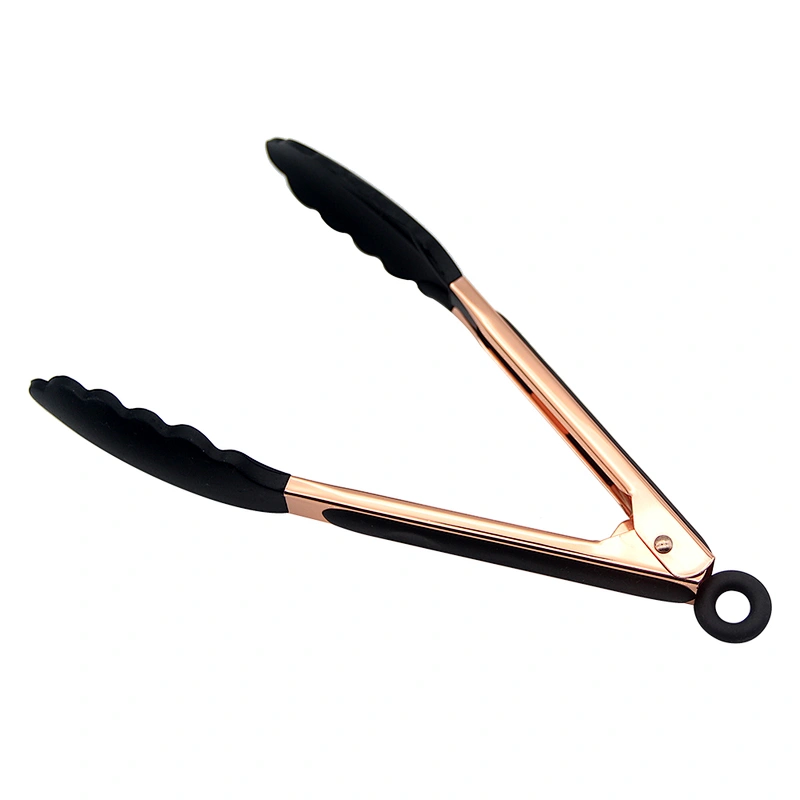 Factory Supply Food Tong BBQ Cooking Tool Stainless Steel Food Tong