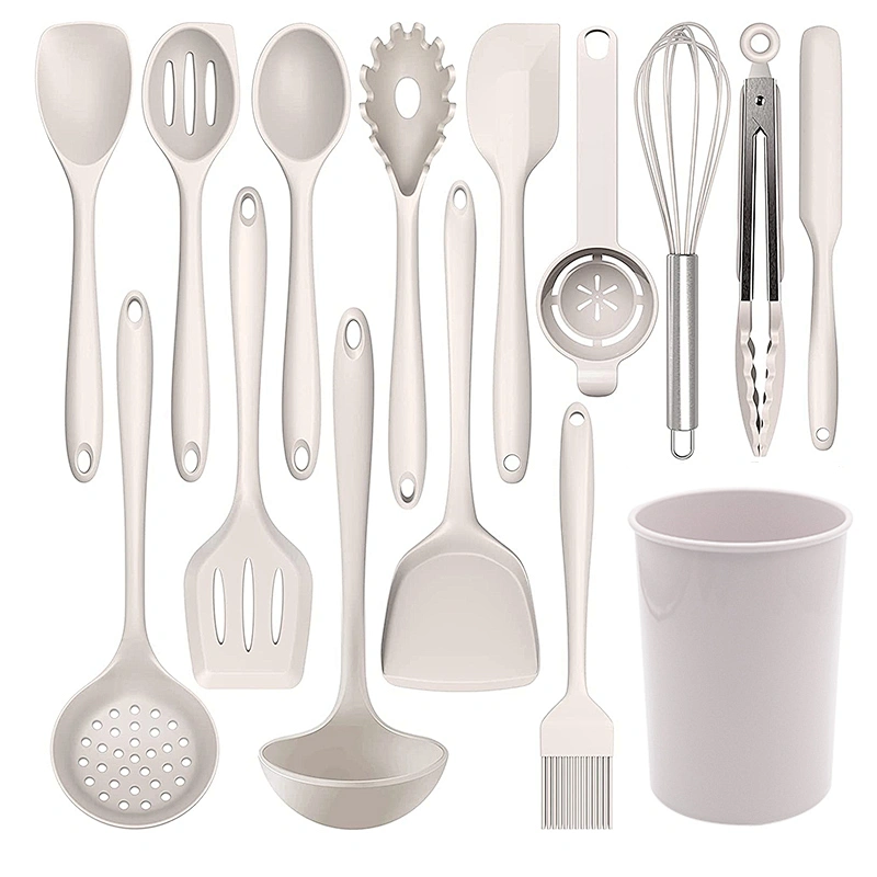 Heat Resistant Kitchen Utensils Gadgets Tools Set Nonstick silicone kitchen accessories Silicone Cooking Utensils Set