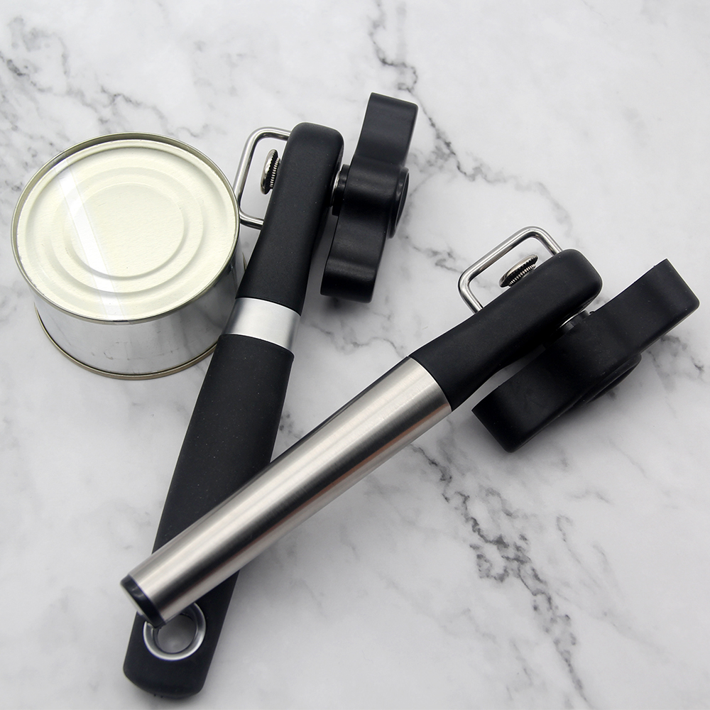 Amazon Top Seller multifunction professional custom left handed beer can stainless steel safety commercial manual can opener