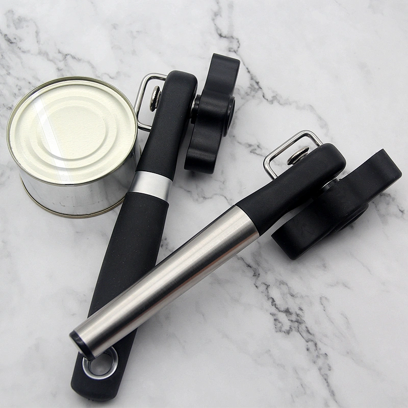 Amazon Top Seller multifunction professional custom left handed beer can stainless steel safety commercial manual can opener