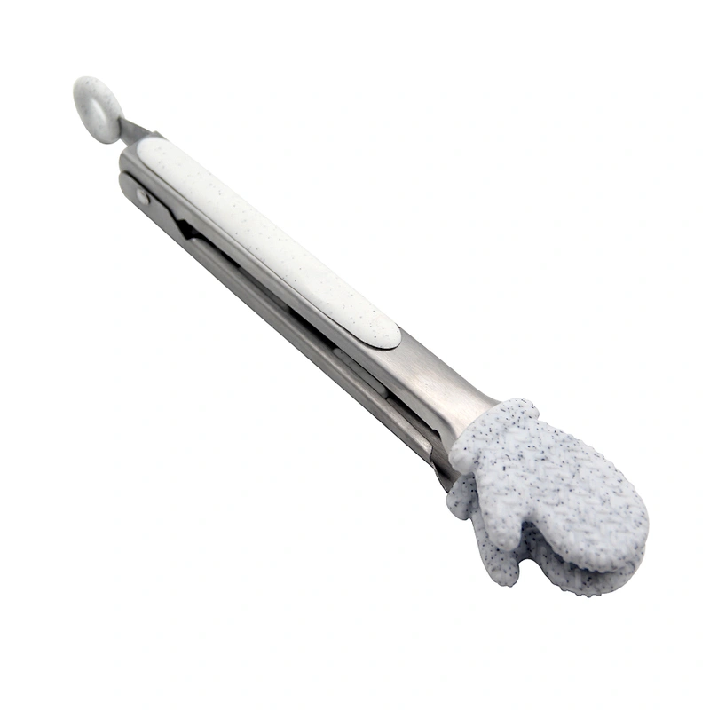 Food Tong Factory Supply Hand Shaped BBQ Cooking Tool Silicone Food Tong