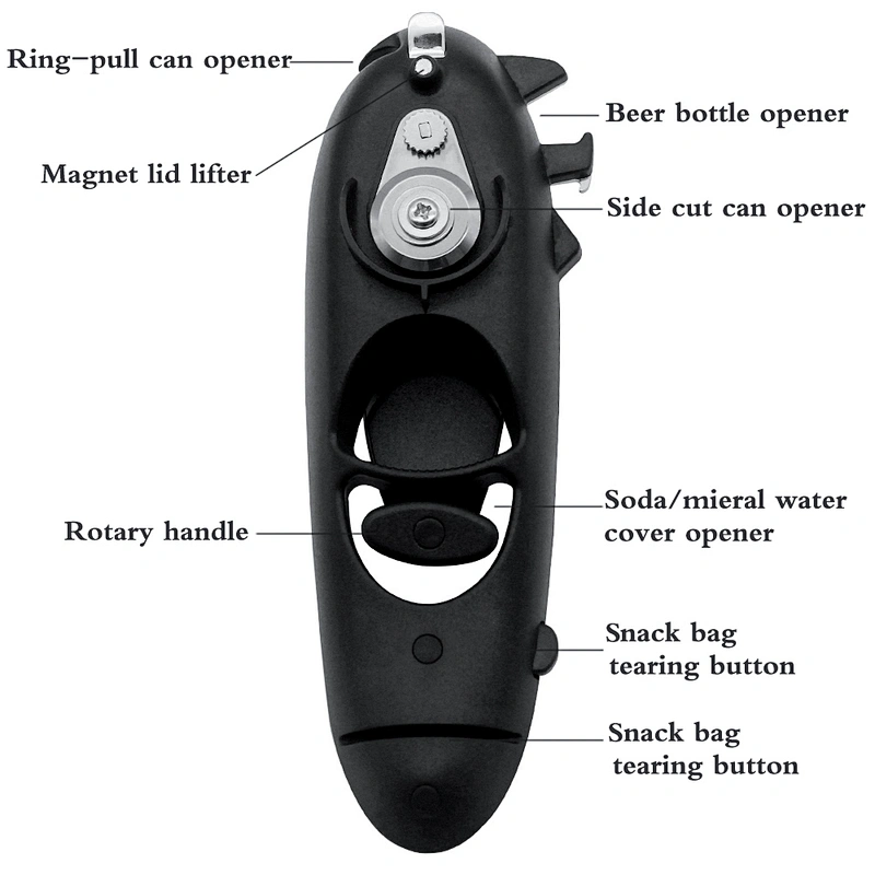amazon top seller 2 pack set multifunctional Can Opener kitchen accessories cocina tools bottle opener kitchen gadgets
