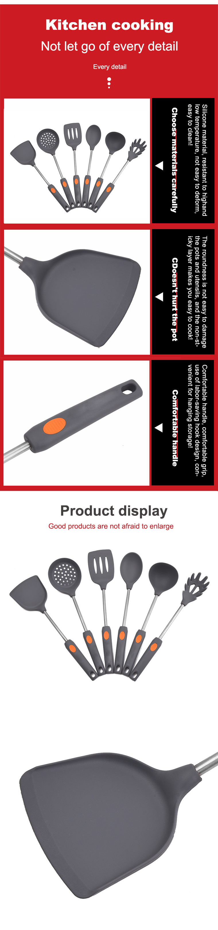 stainless steel kitchenware utensils