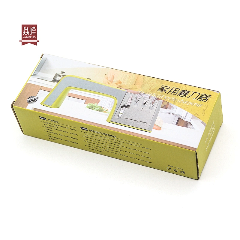 New Arrival Professional Smart Kitchen Tool 4 in 1 Mini Knife Sharpener with 4 Stage