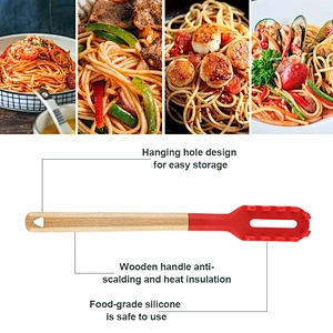 Practical Pasta Noodle Spoon Scoop Colander Noodle Spaghetti Ladle Slot Spoonr Kitchen Gadget