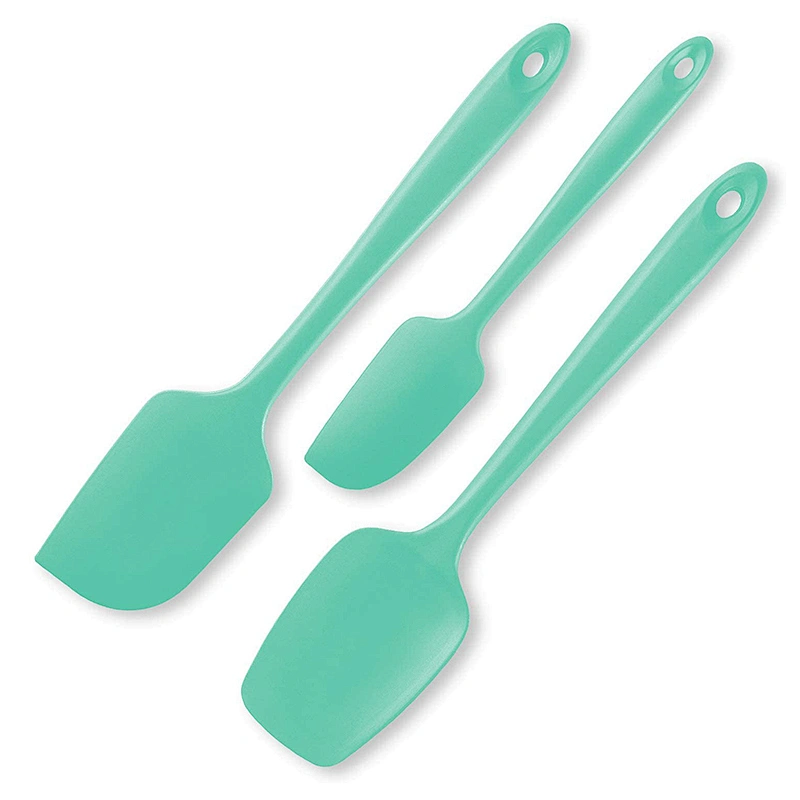 3 Piece Silicone Spatula Set Kitchen Gadget Non Scratch Scraper Spatulas Cookware set Heat Baking Silicone Kitchen Utensil Set