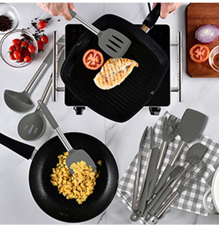 silicone kitchen utensil set