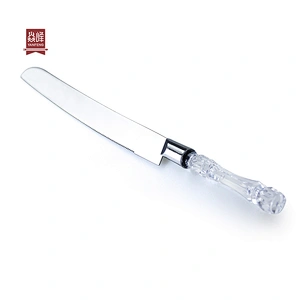 YF Wholesale friendly elegant stainless steel cheese knife for dinner party bread cheese knife set