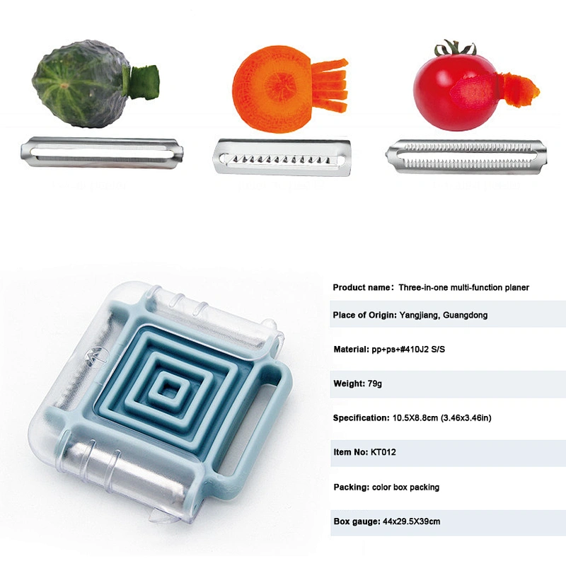 3 In 1 Multifunction Peeler Vegetable Fruit Tools  for Kitchen Accessories Gadget Blades Potato Apple Peeler  Fruits Peeler